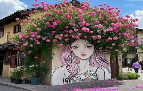  新安怎么设计网红打卡墙绘