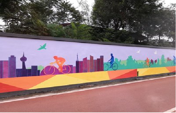  新安墙体彩绘-围墙