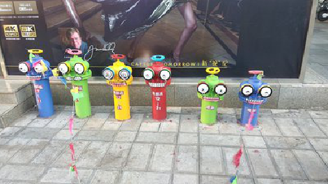  新安商业区彩绘