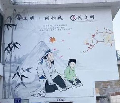  新安分享几个墙绘保养知识。