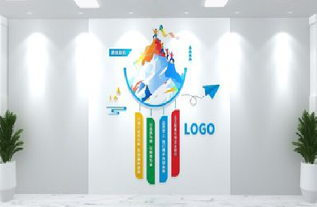  新安公司企业形象墙的工艺材料有哪些？